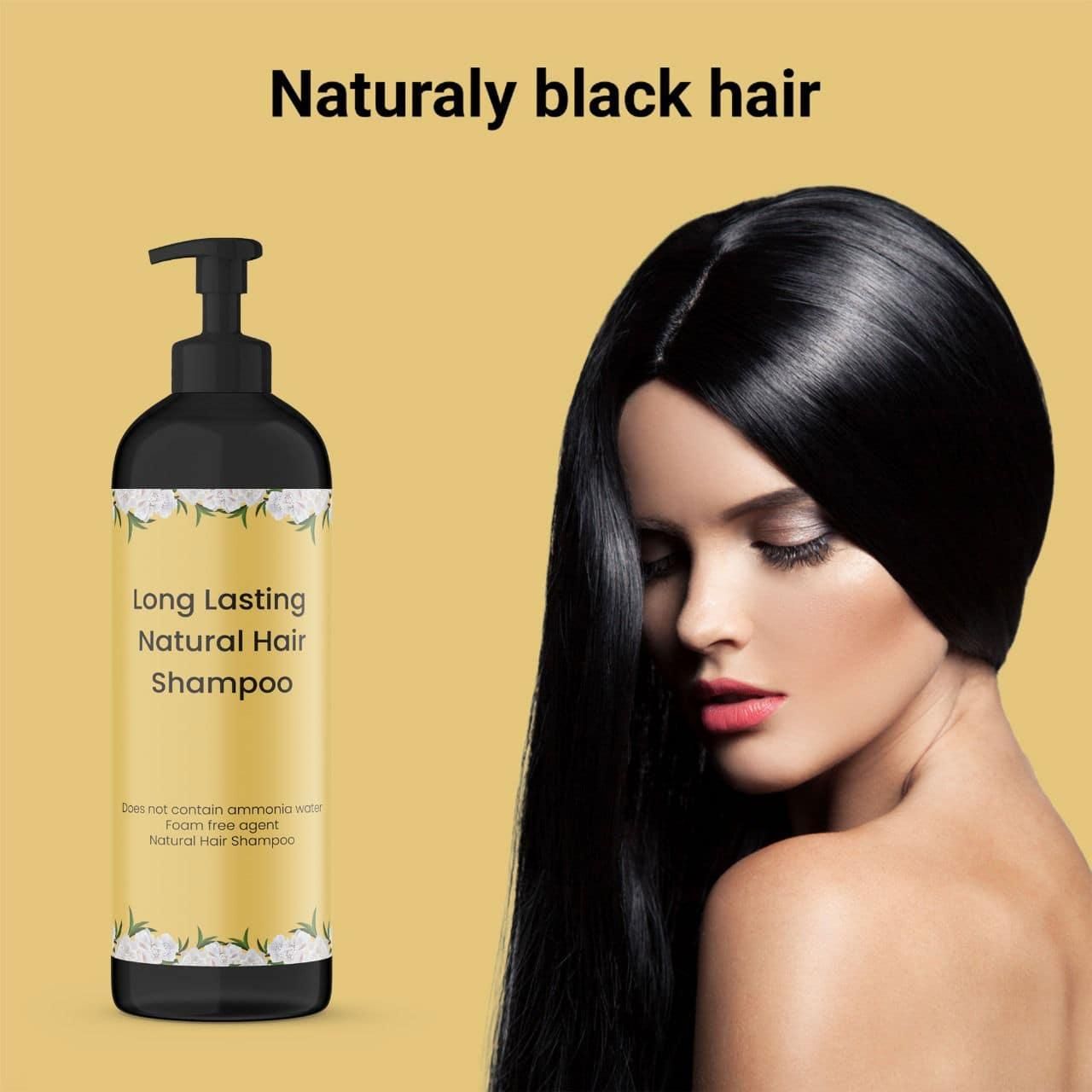 Long Lasting Natural Hair Dye Shampoo - (Buy 1 get 1 Free) Summer offer