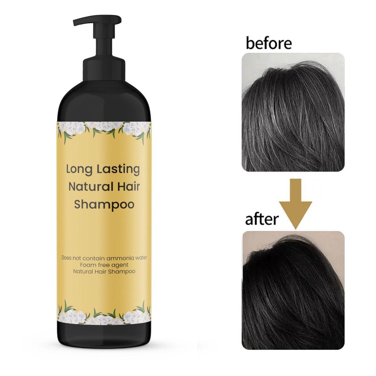 Long Lasting Natural Hair Dye Shampoo - (Buy 1 get 1 Free) Summer offer