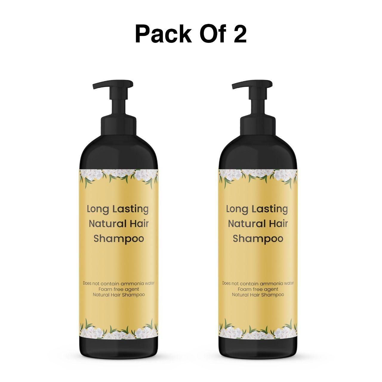 Long Lasting Natural Hair Dye Shampoo - (Buy 1 get 1 Free) Summer offer
