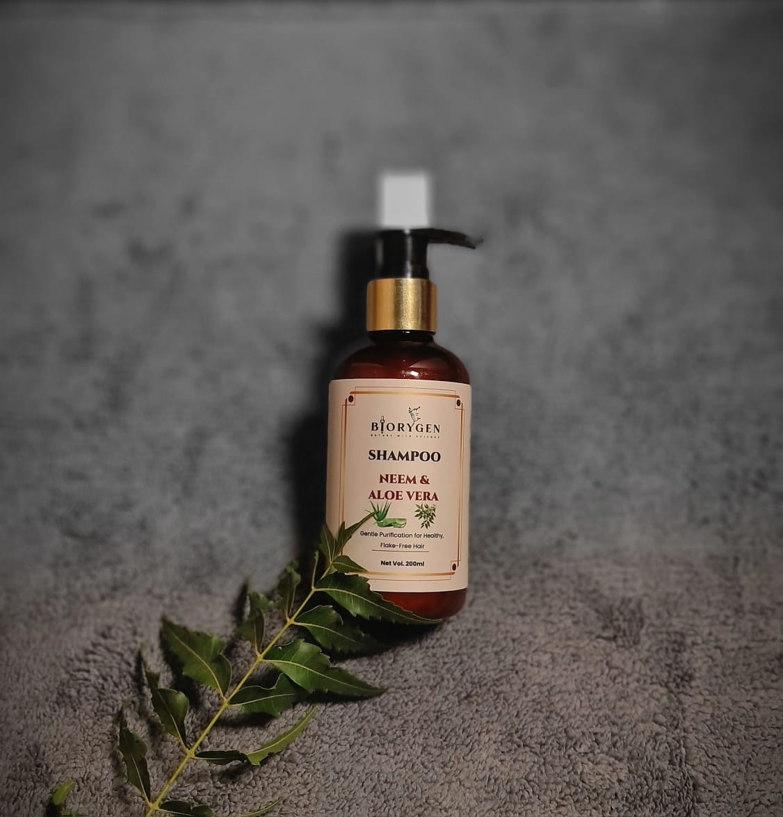 BioRyzen Onion Hair Oil + Neem & Aloe Vera Shampoo Combo – Anti Dandruff & Hair Growth Duo